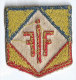 Ww2 Curieux écusson En Tissu FFI Que Je Ne Connais Pas Non Trouvé Sur Le Net J'attends Vos Renseignements Dos Scanné - Patches