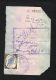 Libya Revenue Stamps On Used Passport Visas Page - Libya