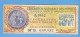 Billet De Loterie De La Fédération Nationale Des Mutilés - Fédération André Maginot - 16ème Tranche 1952 - Billets De Loterie