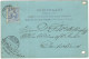 OLANDA - NEDERLAND - Paesi Bassi - 1896 - Briefkaart - Carte Postale - Postal Card - 5 Cent - Viaggiata Da Amsterdam ... - Brieven En Documenten
