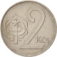 Monnaie, Tchécoslovaquie, 2 Koruny, 1986, TTB, Copper-nickel, KM:75 - Tchéquie