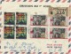 Guinee Guinea 1959 Conakry Overprinted First Issue Block Of 4 Registered FDC Cover - Guinee (1958-...)