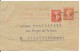 CPA. ENTIER POSTAL ...10CTS... REPIQUAGES JAPY FRERES.  BEAUCOURT TER. DE BELFORT.1920...COMPLEMENT 10CTS..... - Overprinter Postcards (before 1995)