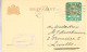 Bk G166 Van Amsterdam Naar Zwolle - Postal Stationery