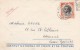 MONACO Yvert  544 Seul Sur Lettre Entête Institut National Coupe Et Couture Cachet Monte Carlo 1964 Avec Correspondance - Brieven En Documenten