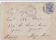 ITALIE  LETTRE AVEC CORRESPONDANCE ET VIGNETTE PATRIOTIQUE SUR LE COMMERCE - Oorlogspropaganda