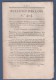 BULLETIN DES LOIS 1811 - DIRECTION LIBRAIRIE ET IMPRIMERIE - CONDE SUR ITON - IZEURE 03 - MONTHERME 08 - AIX LA CHAPELLE - Décrets & Lois