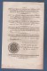 BULLETIN DES LOIS 1811 - MISE A DISPOSITION DU MINISTRE DE LA GUERRE DE 120.000 HOMMES DE LA  CONSCRIPTION DE 1812 - - Décrets & Lois