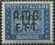 TRIESTE A 1947 1949 AMG-FTT SOPRASTAMPATO OVERPRINTED SEGNATASSE TAXES TASSE POSTAGE DUE LIRE 10 MNH BEN CENTRATO - Postage Due