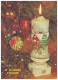 USSR, 1989. CANDLE AND CHRISTMAS TREE DECORATIONS. Unused Postal Stationery Card - Altri & Non Classificati