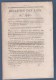 BULLETIN DES LOIS 1812 - CREUSE - DAMES DE MONTFERMEIL - ACTES ECHANGES AVEC DOMAINE DE LA COURONNE - - Décrets & Lois