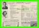 PROGRAMMES - PROGRAM - RADIO CITY MUSIC HALL, NY 1954 - SHOWPLACE - WILLIAM HOLDEN, JUNE ALLYSON - - Programmes