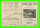 PROGRAMMES - PROGRAM - CHATTERTON OPERA HOUSE, BLOOMINGTON, IL -  GEO H. MILLER, ARCHITECT - - Programmes