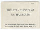 Image Biscuits - Chocolat De Beukelaer - N° 106 - Pinocchio Et Gepetto - Autorisation Walt Disney Mikey Mouse S. A. - De Beukelaer
