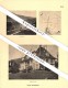 Photographien / Ansichten , 1922 , Schloss Oberdiessbach , Prospekt , Architektur , Fotos !!! - Oberdiessbach