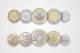 Lote 401, Colombia, 2012, Monedas, 5 Coins, Complet Set, Rana, Oso, Frog, Bear, Turtle, Bird, Bimetallic - Colombie