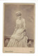 PHOTOGRAPHIE, Alice Marot , Phot. Benque  ,   Format Cabinet ( Daté 1879 ) - Altri & Non Classificati
