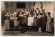 TUNIS TUNISIE - PHOTO DE CLASSE DE JEUNES FILLES - 1917 - CARTE PHOTO - Schulen