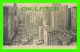 NEW YORK CITY, NY - FINANCIAL DISTRICT FROM PRODUCE EXCHANGE TOWER - MORRIS BUILD, UNDIVIDED BACK -  H. C. LEIGHTON CO - - Altri Monumenti, Edifici