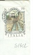 FONTANE L'AQUILA £.70, S 1312, ISOLATO IN TARIFFA STAMPE, 1945, TIMBRO POSTE MANTOVA,METALLURGICA MARCEGAGLIA - 1971-80: Storia Postale