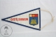 Vintage France - Castelsarrasin Cloth Pennant/ Flag/ Fanion - Otros & Sin Clasificación