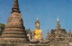 Tahilandia--1988--The Image Of Buddha On The Grounds Of Wad Mahathart--Sukhotai Province, Northern Thailand - Tailandia