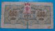 RARE BULGARIA 500 LEVA  1945, VG. PICK-71a. WITH REVENUE STAMP - Bulgaria