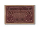 Billet, Allemagne, 20 Mark, 1918, 1918-02-20, KM:57, TB - Imperial Debt Administration