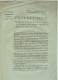 Sept. 1793. Instruction De Bouchotte MIniste De La Guerre Aux Départements. Recrutement Et Réquisitions. Salpêtre. - Documentos