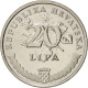 Monnaie, Croatie, 20 Lipa, 2007, SUP, Nickel Plated Steel, KM:7 - Croatia