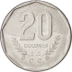 Monnaie, Costa Rica, 20 Colones, 1985, TTB+, Stainless Steel, KM:216.2 - Costa Rica