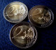 Lettland ESTLAND LITAUEN 2015 2 Euro Gedenkmünze 30 Years Of EU Flag Aus Rolle UNZ UNC  Münze  Coin From Mint Roll - Lithuania