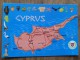 50224 POSTCARD: CYPRUS: Map Of Cyprus. - Cipro