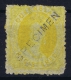 Queensland:  Mi Nr 21  SG 49 Not Used (*) SPECIMEN SURCHAGED - Mint Stamps