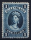 Queensland:  Mi Nr 127 A  SG 312 C   Deepbluish Green  Not Used  (*)  1907  Signed/ Signé/signiert - Ungebraucht