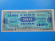 100 Francs Verso France 1945 Série 6 Fayette VF25 - 1945 Verso France