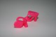 Barbie Accesoires ´50-´60 - HOT PINK T-STRAP SHOES - Original Vintage Barbie - Ken - Ricky - Skipper - Barbie