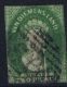 Tasmania: Van Diemensland  Mi Nr 10 B SG 33  Used 1857 With Print Error, Folded Paper,+ White Line - Usati