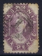 Tasmania:  Mi Nr 18 B Purper    SG 75 / 76 Used  P 12   Signed/ Signé/signiert - Gebruikt