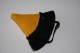 Barbie Accesoires ´50-´60 - BLACK And YELLOW FELT CLOWN HAT - Original Vintage Barbie - Ken - Ricky - Skipper - Barbie