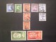 STAMPS KUWAIT 1950 -1951 King George VI - Great Britain Postage Stamps Of 1950-1951 Surcharged - Kuwait