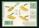 # PINEAPPLE DEL MONTE SIZE 6  JOYEUSES FETES - HAPPY HOLIDAYS Fruit Tag Balise Etiqueta Anhanger Costa Rica Ananas Pina - Fruits & Vegetables