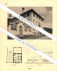 Photographien / Ansichten , 1923 , Madulain Und Ponte / Pontresina  Kr. Oberengadin , Prospekt , Architektur , Fotos !!! - Madulain