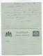 Netherlands/Germany UPRATED POSTAL CARD WITH REPLY SIDE 1902 - Brieven En Documenten