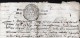 1679, GENERALITE DE BORDEAUX,  Sur Document Papier De La Vocle: , 2 Pages, 2 SCANS - Cachets Généralité