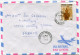 DJIBOUTI LETTRE PAR AVION DEPART DJIBOUTI PRINCIPAL 12-2-1989 REP. DJIBOUTI POUR LA FRANCE - Djibouti (1977-...)