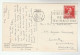 1956 BELGIUM Stamps COVER (postcard)  SLOGAN Pmk FETES SEPTENNALES DE HUY - Covers & Documents