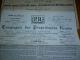 AA3-7 LC139 Documents Enveloppe Et Contrat 1905 - Assurances Les Propriétaires Réunis - Banque & Assurance