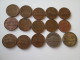 USA Lot Of 15 Coins 1 Cent And 5 Cent Various Year  # 2 - 1909-1958: Lincoln, Wheat Ears Reverse