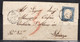 Governo Provvisorio Della Toscana (1861) - 20 Cent. 15 Cc Su Piego Da Firenze Per Vicenza (Raybaudi) - Toscana